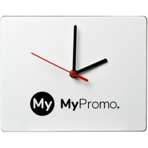 Wandklok | Gerecycleerde materialen | Rechthoekig