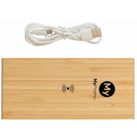 Alarm clock | Bamboo | With 5W wireless charger