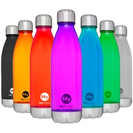 Bottiglia d'acqua | Plastica | 685 ml | Coperchio a vite