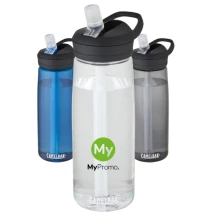 Wasserflasche | Tritan | 750 ml | 50% recyceltes Material | Trinkhalm