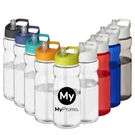 Sports bottle | Tritan | 650ml | Single-wall | Ergonomic design | Flip-top drinking spout | Made in Europe