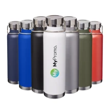 Thermos bottle | Recycled stainless steel | 650 ml | With a durable hand loop