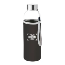 Borraccia | Vetro | 500 ml | Custodia in neoprene