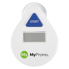 Digital shower timer | Timer | Intuitive start-stop button | ABS plastic