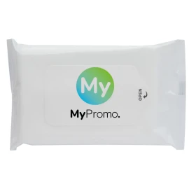 Wet wipes | Paper | Resealable pouch |  Full-colour vinyl sticker
