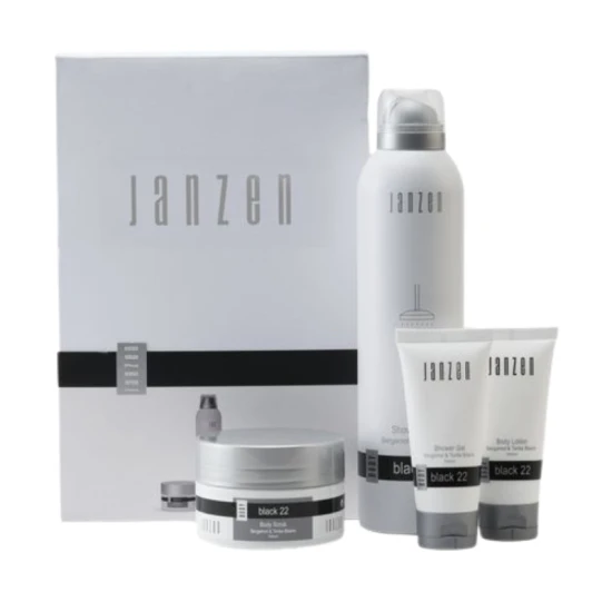 Janzen gift set S | 4 body products | Different scents | High quality | Made in the Netherlands | Body black 22