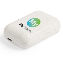 Oordopjes | Met eco-design doos | Tarwestro | Bluetooth 5.0 | Natuurlijk