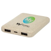 Power bank | 5000 mAh | Wheat straw
