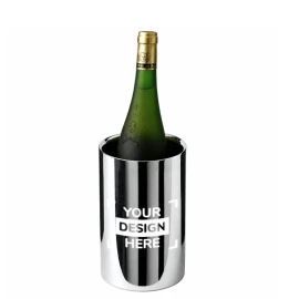 Wine cooler | Polished stainless steel | High quality