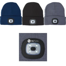 Beanie | Acrylic | COB light | Incl. batteries