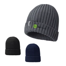 Mütze | Bio-Baumwolle | Doppelt umgeschlagener Rand | Marken-Schlaufenetikett | Nachhaltig