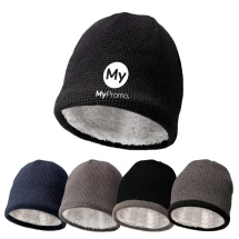 Gestrickte Mütze | Acryl und Teddyfutter | Einheitsgröße | Warm