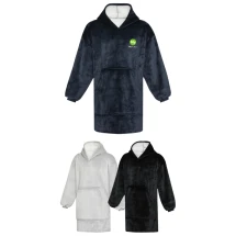 Kapuzen-Decke | Polyester | Off-white Sherpa auf der Innenseite | Höchster Komfort