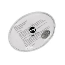 Handwärmer | PVC | 11x8x1 cm | Oval | Hält 15 Min. lang warm