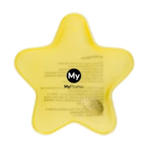 Handwärmer | PVC | 12x12x0,5 cm | Sternförmig | Hält 15 Min. lang warm