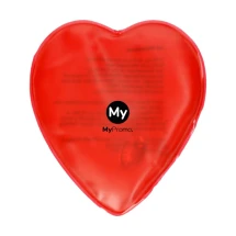 Handwärmer | PVC | 11x11,5x1 cm | Herzförmig | Hält 15 Min. lang warm