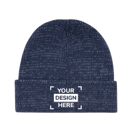 Reflective winter hat | Acrylic | One size | Knitted design | Safety detail