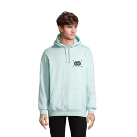 Unisex hooded sweatshirt | Cotton & recycled polyester (280 g/m²) | Brushed fleece | Kangaroo pocket | Sustainable