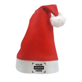 Chapeau de Noël pour enfants | 100% polyester | 26 x 36 cm | Doux