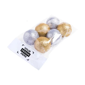 Set de décoration de Noël | PS | 4,8cm | 6 boules