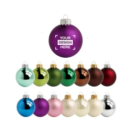 Pallina di Natale | Ø7 cm | Colori speciali | Made in Germany