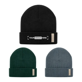 Wintermütze | Bio-Baumwolle 300g/m² | Nachhaltig
