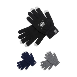 Guantes táctiles | rPET | Recubrimiento especial en 3 dedos | A todo color