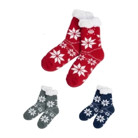 Calcetines de Navidad antideslizantes | Poliéster | Confort del hogar