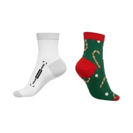 Calcetines de Navidad | Personalizables | A la altura del tobillo | Temporada festiva