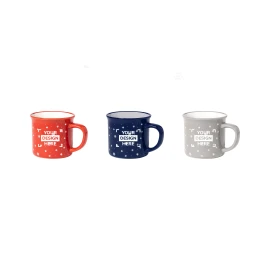Tasse | Céramique | 280ml | Avec motif de Noël vintage