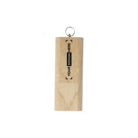 USB stick 3.0 | Madera y aluminio | Llavero | Sostenible