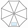STORMaxi® | Aerodynamic storm umbrella | Fiberglass frame & polyester pongee | Ø92cm | Manual