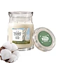 Yankee Candle | Duftkerze | Glas | Clean Cotton | 50 Stunden Brenndauer