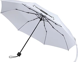 Parapluie pliable | Polyester pongé | Ø102 cm | Ouverture manuelle | Baleines en fibre de verre