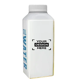 Pack bouteille d'eau | Carton et canne à sucre | 500 ml | Matériau végétal | Recyclable