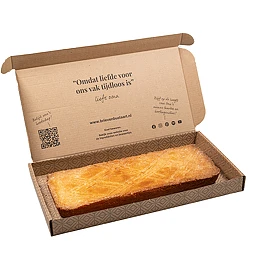 Brievenbus boterkoek | 100% pure roomboter
