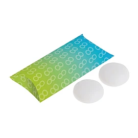 Mentos doosje | Snoep 8 g | 2 Mentos | Full-colour bedrukt doosje | Vegan