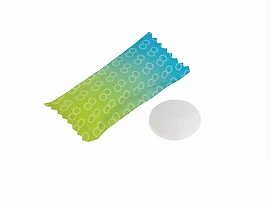 Mentos single pack | Snoep 4 g | 1 Mentos | 5 x 2,6 x 1 cm | Vegan