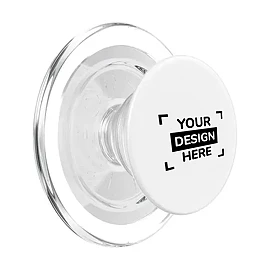 MagSafe PopSocket | Kunststof | Magnetische bevestiging | Verwisselbare PopTop | Standaard & selfiegrip | Full-colour bedrukking