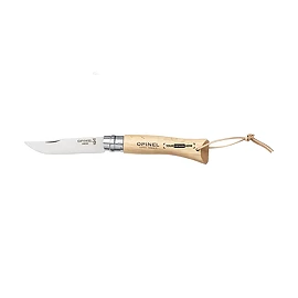 Opinel No. 07 zakmes | Beukenhout & roestvrij staal | Lemmet 8 cm | Virobloc®-vergrendeling