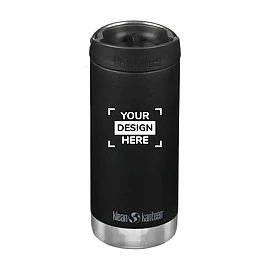 Klean Kanteen TK Wide thermosbeker | 90% gerecycled roestvrij staal, PP & siliconen 355 g | 355 ml | Climate Lock™ isolatie | Café Cap