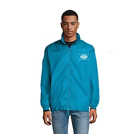 SOL'S windbreaker | Polyester | Unisex | With hood & 2 zip pockets