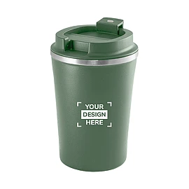 Vaso de viaje | Acero inoxidable y plástico PP | 470 ml | Aislamiento al vacío | Acabado mate