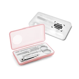 Set de manicura | 4 piezas | Estuche compacto