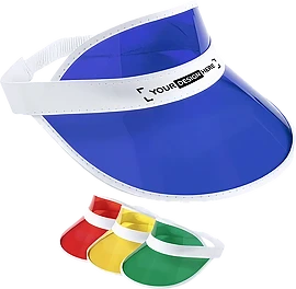Visiera | PVC | Colori trasparenti