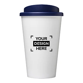 Tazza isolata | Plastica PP | 350 ml | Coperchio a vite