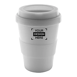 Tazza termica | 300ml | Plastica | Impugnatura in silicone