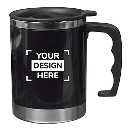 Double walled mug | Stainless steel | 400ml | Easy to carry
