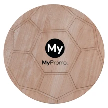 Snijplank | Beukenhout | 26x2 cm | Voetbal | Hoge kwaliteit | Gemaakt in Europa