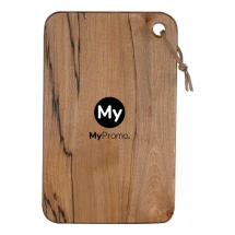 Rechteckiges Servierbrett | Gummibaumholz | 35x22cm | Hochwertig | Hergestellt in Europa